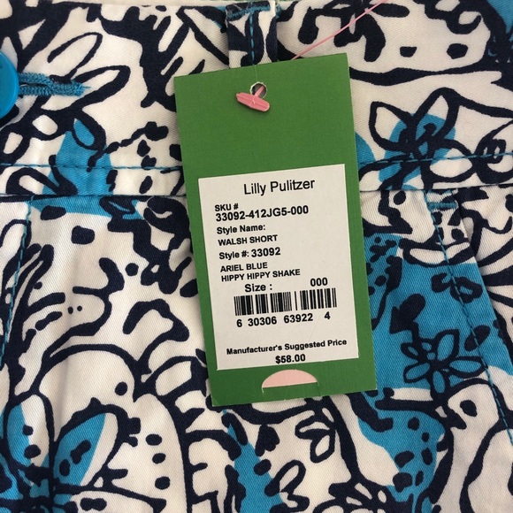 Lilly Pulitzer Walsh Short NWT - Picture 4 of 4